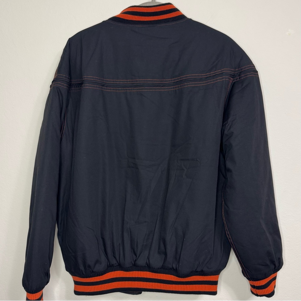 NWT Derby of San Francisco The Classic 300 Jacket sz Large Black Orange Giants - Picture 5 of 9